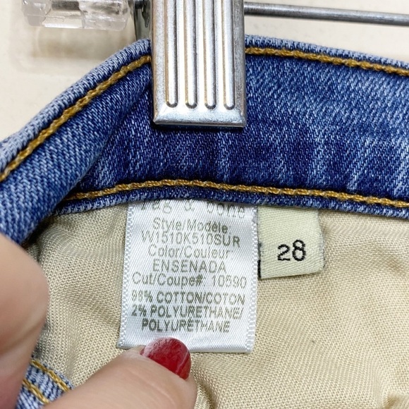 Rag & Bone Crop Skinny Jeans Raw Hem Distressed - Picture 8 of 8